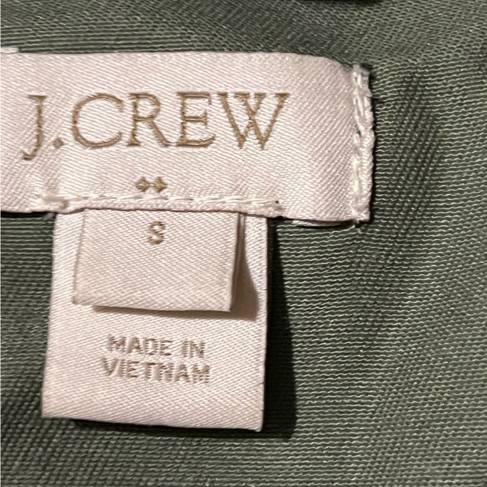 j crew womens utility jacket size small field resin twill jacket outerwear - Picture 5 of 7